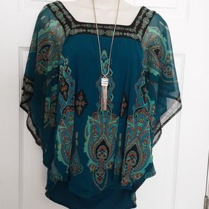 International concept blouse for women